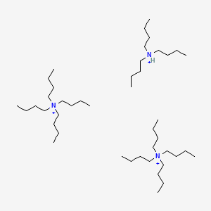 molecular formula C44H100N3+3 B12447379 Bis(tetrabutylammonium ion); tributylammonio 