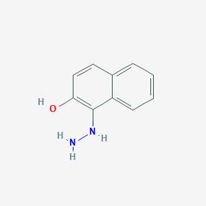 molecular formula C10H10N2O B12447447 1-Hydrazinylnaphthalen-2-OL 