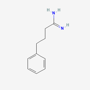molecular formula C10H14N2 B12447625 4-Phenylbutanimidamide 