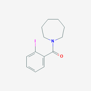 molecular formula C13H16INO B12447654 Azepan-1-yl(2-iodophenyl)methanone 