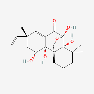 molecular formula C20H28O6 B1244807 Diaporthein B 