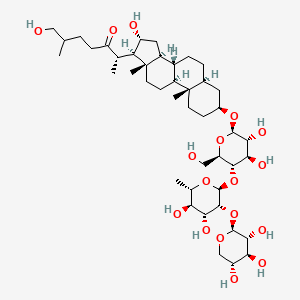molecular formula C44H74O17 B1244808 Abutiloside C 