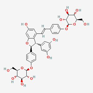 molecular formula C40H42O16 B1244819 Gnemonoside E 