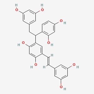 molecular formula C28H24O8 B1244822 Artogomezianol 