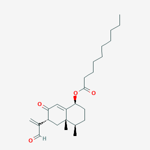 molecular formula C25H38O4 B1244827 Xylarenal A 