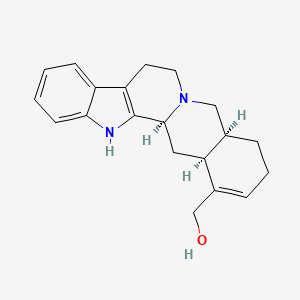 molecular formula C20H24N2O B1244830 Nitraraine 