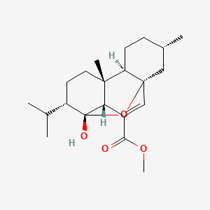 molecular formula C21H32O4 B1244852 Chatancin 