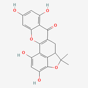 molecular formula C20H16O7 B1244871 Artoindonesianin P 