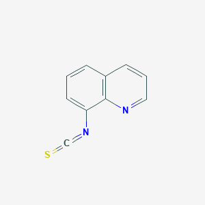 molecular formula C10H6N2S B12448727 8-Isothiocyanatoquinoline 