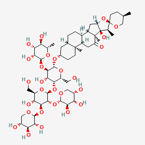 molecular formula C55H88O27 B1244892 Nigrumnin II 