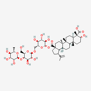 molecular formula C48H76O19 B1244895 Acankoreoside A 