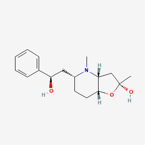 molecular formula C17H25NO3 B1244898 Sedacryptine 