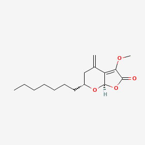 molecular formula C16H24O4 B1244904 Myxostiolide 