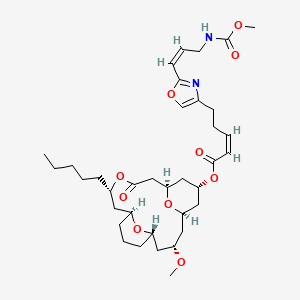 molecular formula C36H54N2O10 B1244920 leucascandrolide A congener 