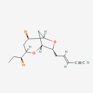 molecular formula C15H20Br2O2 B1244926 Isoprelaurefucin 