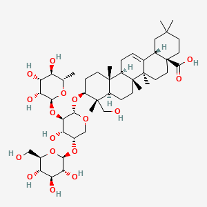 molecular formula C47H76O17 B1244927 Hederacolchiside A CAS No. 68027-15-6
