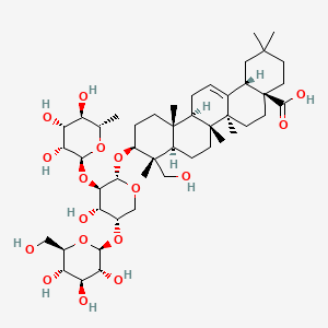 molecular formula C47H76O17 B1244927 Pulsatilla saponin D CAS No. 68027-15-6