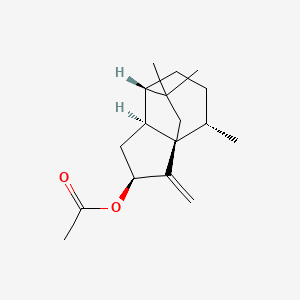 molecular formula C17H26O2 B1244944 Suberosenol A acetate 