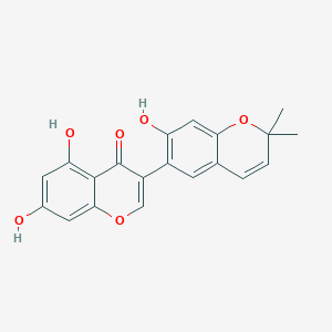 molecular formula C20H16O6 B1244945 Eriosemaone D 