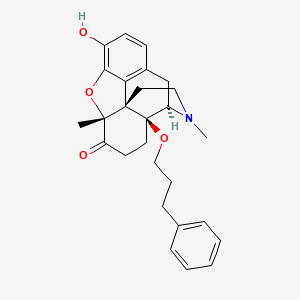 molecular formula C27H31NO4 B1244951 14-Phenylpropoxymetopon 
