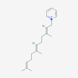 molecular formula C20H30N+ B1244959 1-Farnesylpyridinium 