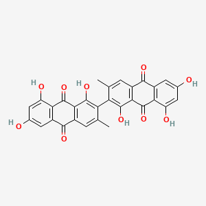 molecular formula C30H18O10 B1244961 Cassiamin B 