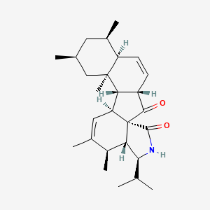 molecular formula C27H39NO2 B1244964 Chaetochalasin A 