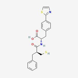 molecular formula C22H22N2O3S2 B1244996 BQ6Mlc7lbt 