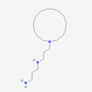 molecular formula C20H43N3 B1244998 Dihydromotuporamine C 
