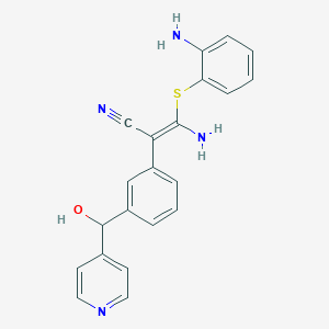 molecular formula C21H18N4OS B1245003 MEK Inhibitor I 