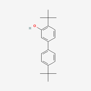 molecular formula C20H26O B1245012 2-Tert-butyl-5-(4-tert-butylphenyl)phenol 