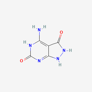 molecular formula C5H5N5O2 B1245041 Hydroxyakalone 