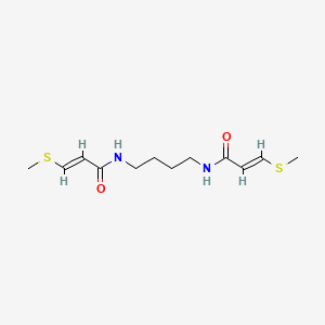 molecular formula C12H20N2O2S2 B1245046 Aglaidithioduline 