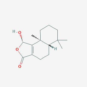 molecular formula C15H22O3 B1245050 11-Epivaldiviolide 