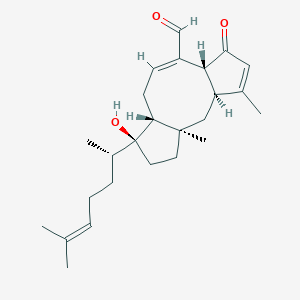 molecular formula C25H36O3 B1245057 6-epi-3-Anhydroophiobolin B 