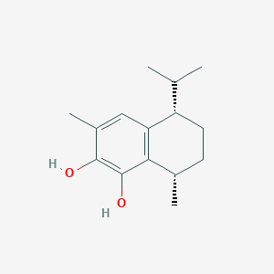 molecular formula C15H22O2 B1245079 7,8-Dihydroxycalamenene 