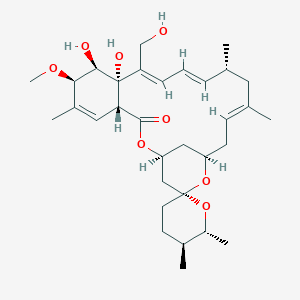 molecular formula C32H48O8 B1245084 米尔贝霉素 Beta9 