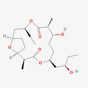 molecular formula C22H38O7 B1245085 Feigrisolide D 