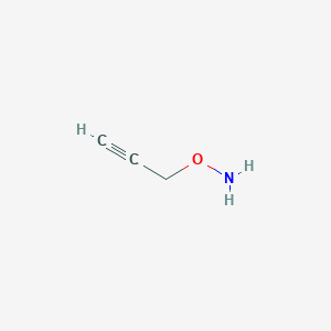 molecular formula C3H5NO B1245086 O-Prop-2-ynyl-hydroxylamine CAS No. 4616-54-0