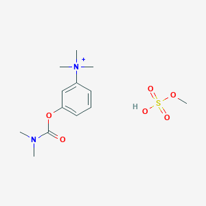 molecular formula C13H23N2O6S+ B12451006 Methyl sulfate; neostigmine 
