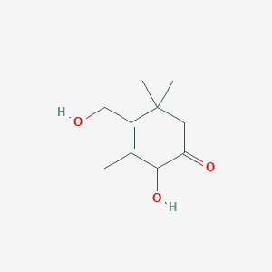 molecular formula C10H16O3 B1245125 Crocusatin L 