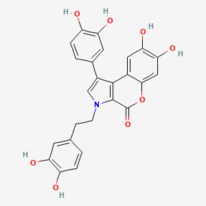 molecular formula C25H19NO8 B1245127 宁加林B 