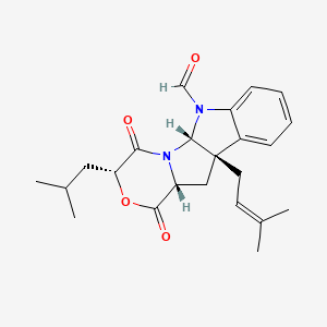 molecular formula C23H28N2O4 B1245131 Mollenine B 