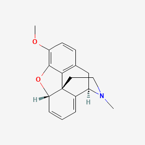 molecular formula C18H19NO2 B1245136 6-Demethoxythebaine 