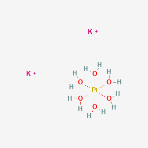 molecular formula H12K2O6Pt+2 B12451405 Potassium hexahydroxoplatinate 