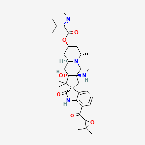 molecular formula C35H52N4O6 B1245145 Citrinadin A 