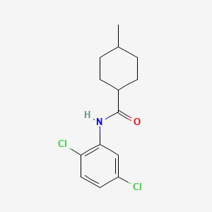 molecular formula C14H17Cl2NO B12451468 N-(2,5-dichlorophenyl)-4-methylcyclohexanecarboxamide 