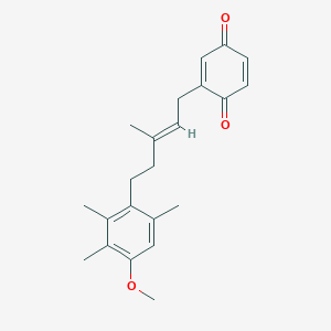molecular formula C22H26O3 B1245206 Panicein A 