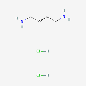 molecular formula C4H12Cl2N2 B12452062 (2E)-but-2-ene-1,4-diamine dihydrochloride 