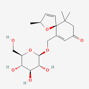 molecular formula C19H28O8 B1245210 Excoecarioside B 